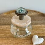 Bonbonnière Landhaus Schmuck Home Sweet Home 220ml