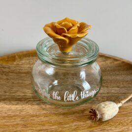 Bonbonnière Schmuck Enjoy the little things 220ml