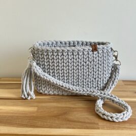 Häkel Handtasche Ylva (Grey)