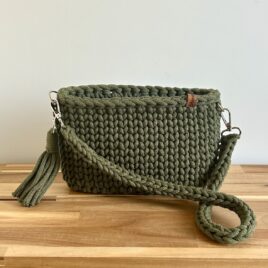 Häkel Handtasche Ylva (Avocado)