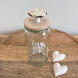 Bonbonnière Landhaus Home Sweet Home Chic 340ml